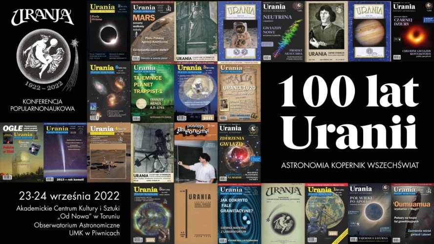 Stulecie Uranii – konferencja i uroczystości w Toruniu
